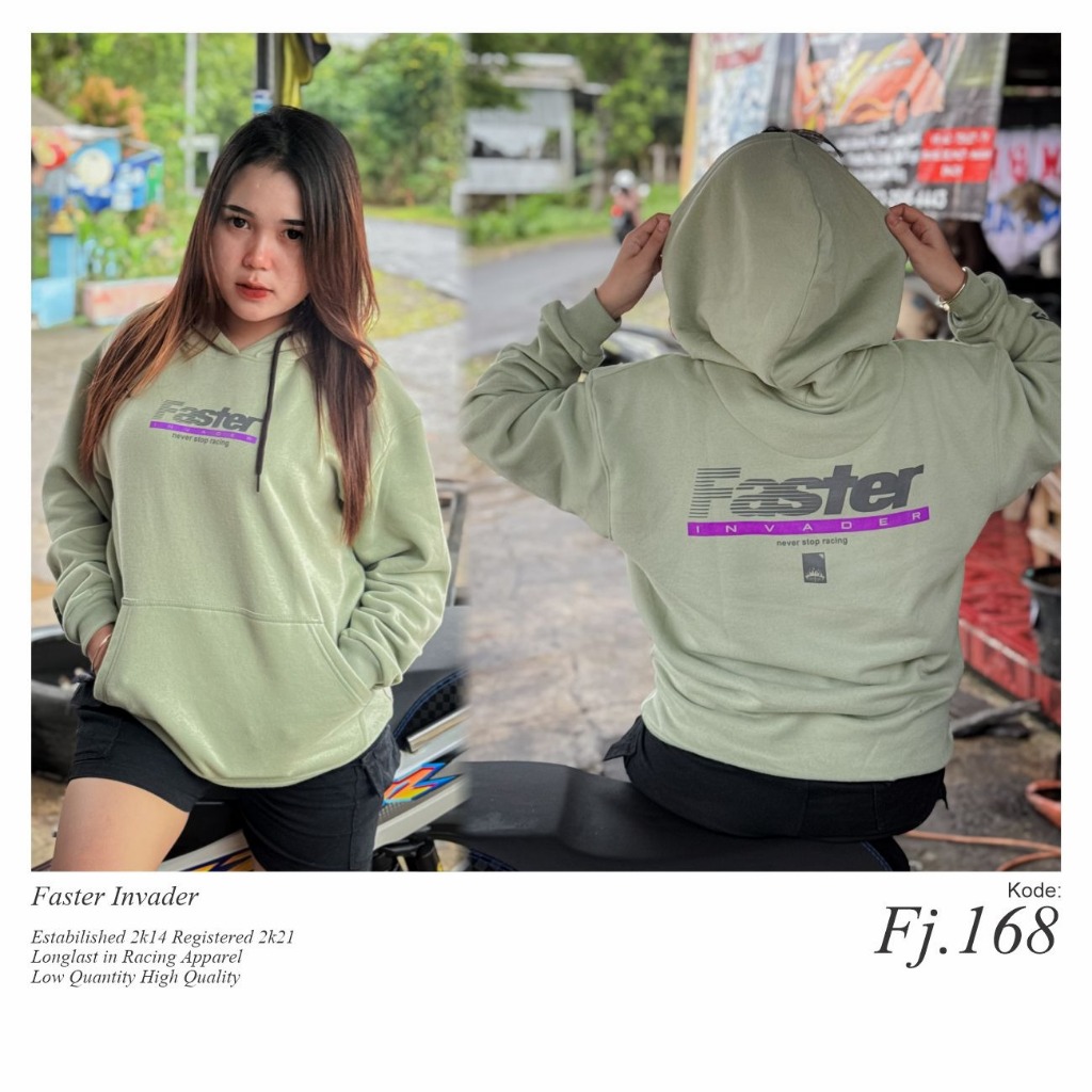 Jaket HoOdie faster invader fj168