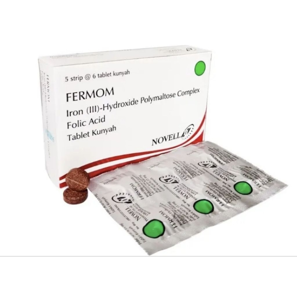 FERMOM multivitamin penambah zat besi