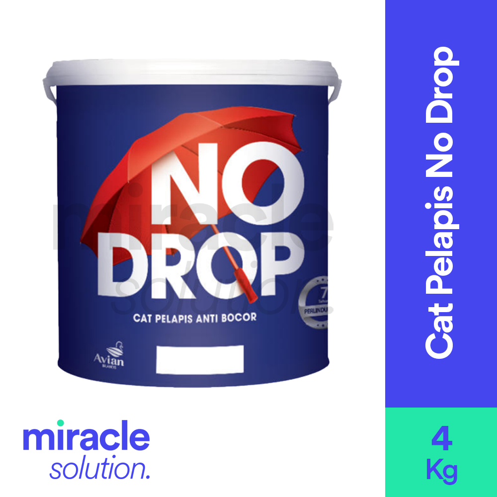 Cat Pelapis Dinding/Tembok Anti Bocor NO DROP (4 Kg)