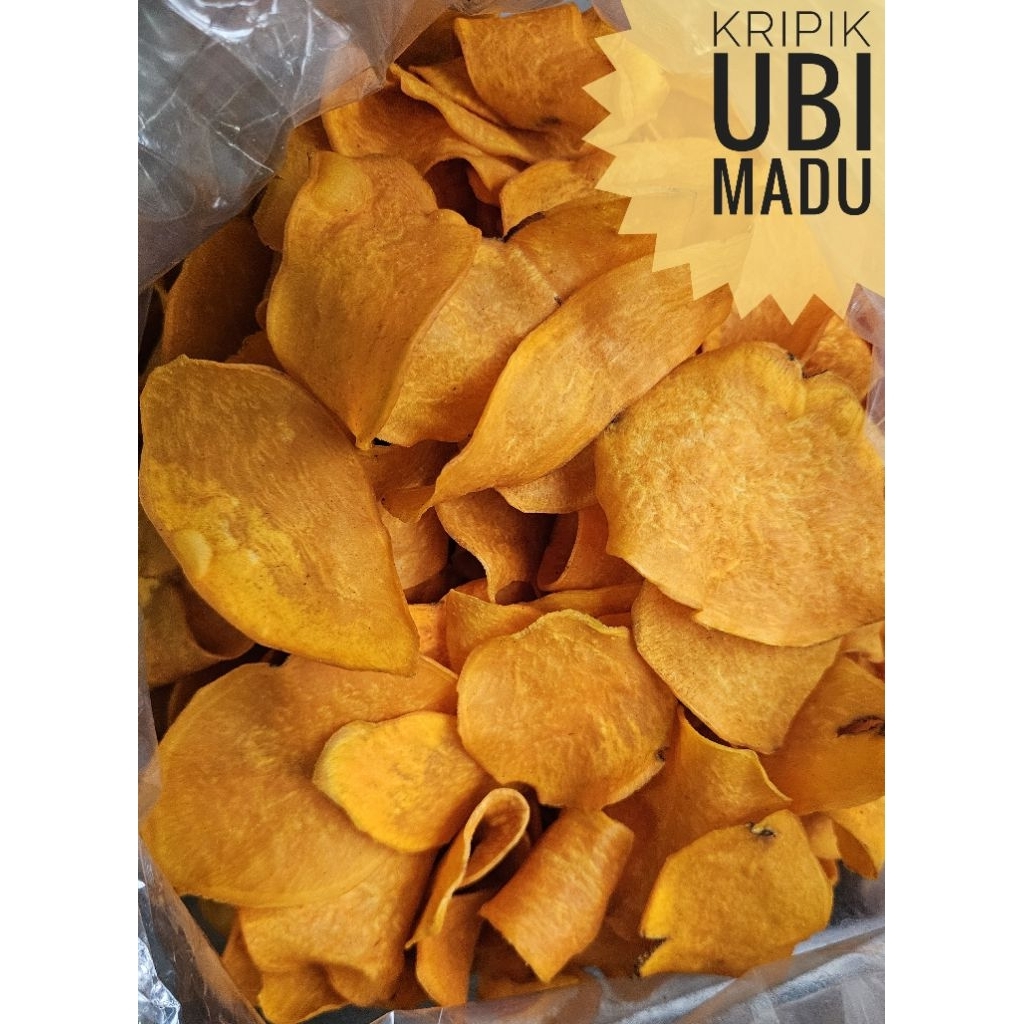 kripik ubi madu /aneka keripik/ ubi madu /jajanan hits /keripik ubi madu