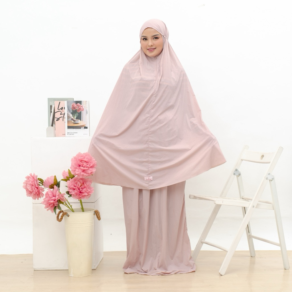 Mukena Traveling Bahan Solite Adem Halus Lembut