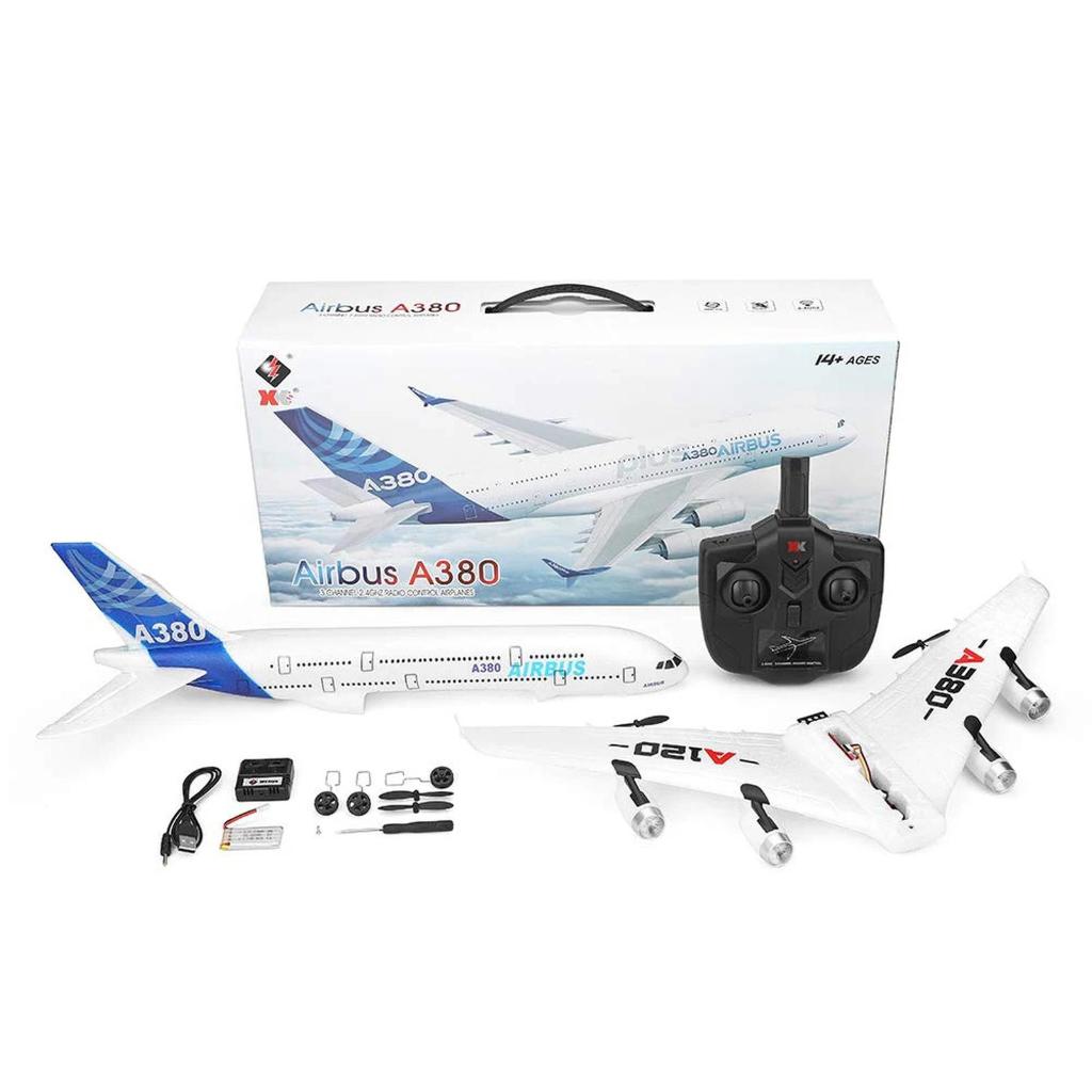 WLToys A120 Airbus A380 3CH 2.4G RC Airplane Remote Control
