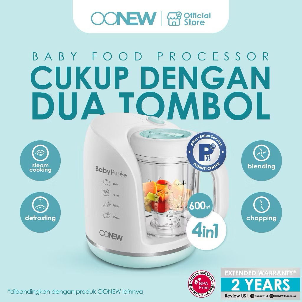 Preloved Baby food Processor Oonew MPASI - Purple