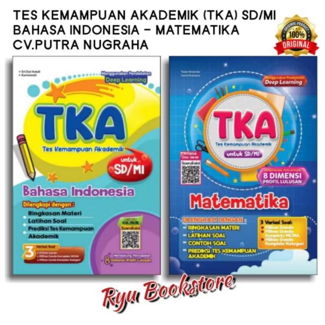 Buku TKA SD/Mi Bahasa Indonesia - Matematika CV Putra Nugraha