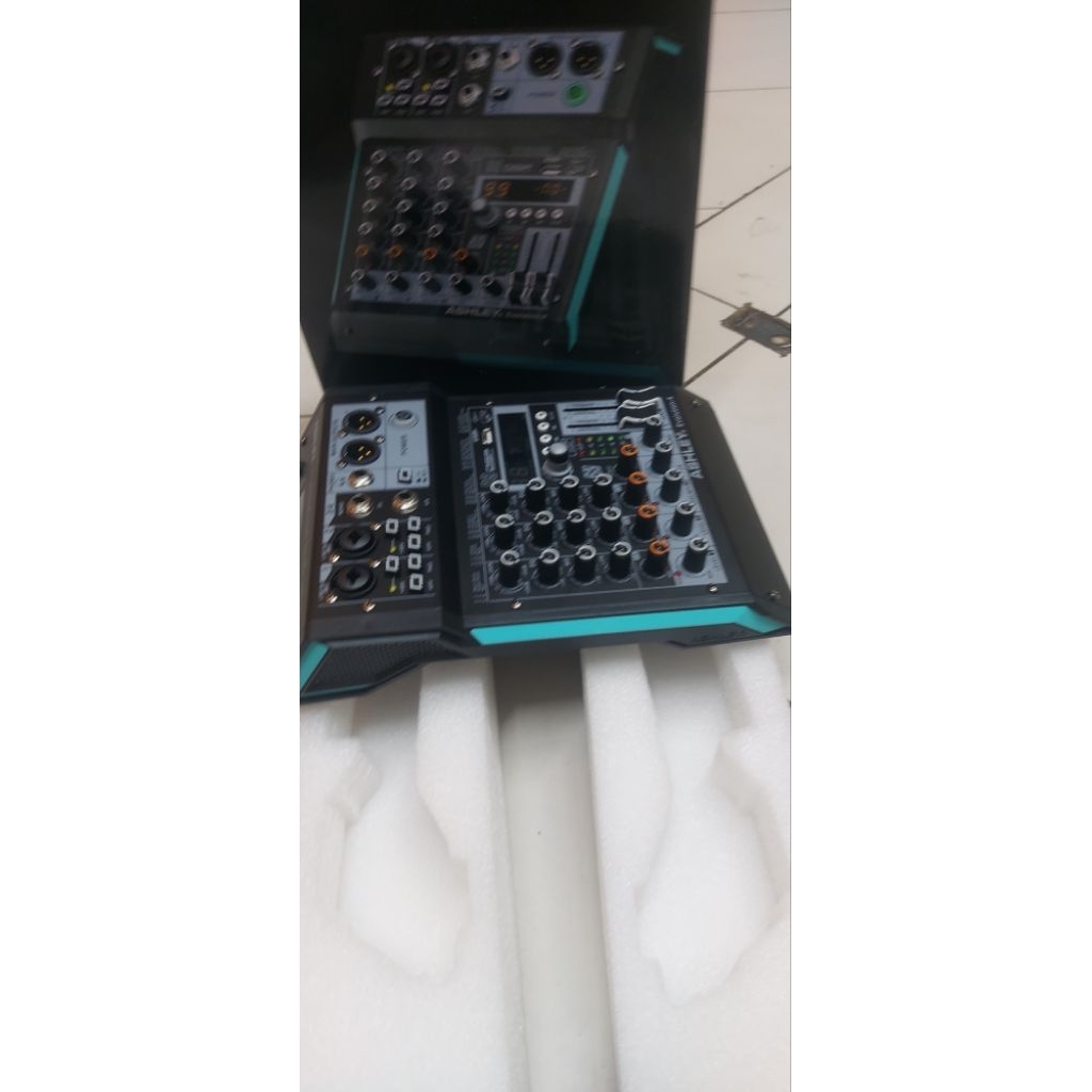 Mixer Ashley Evolution 4 Original 4 Channel Bluetooth - Soundcard