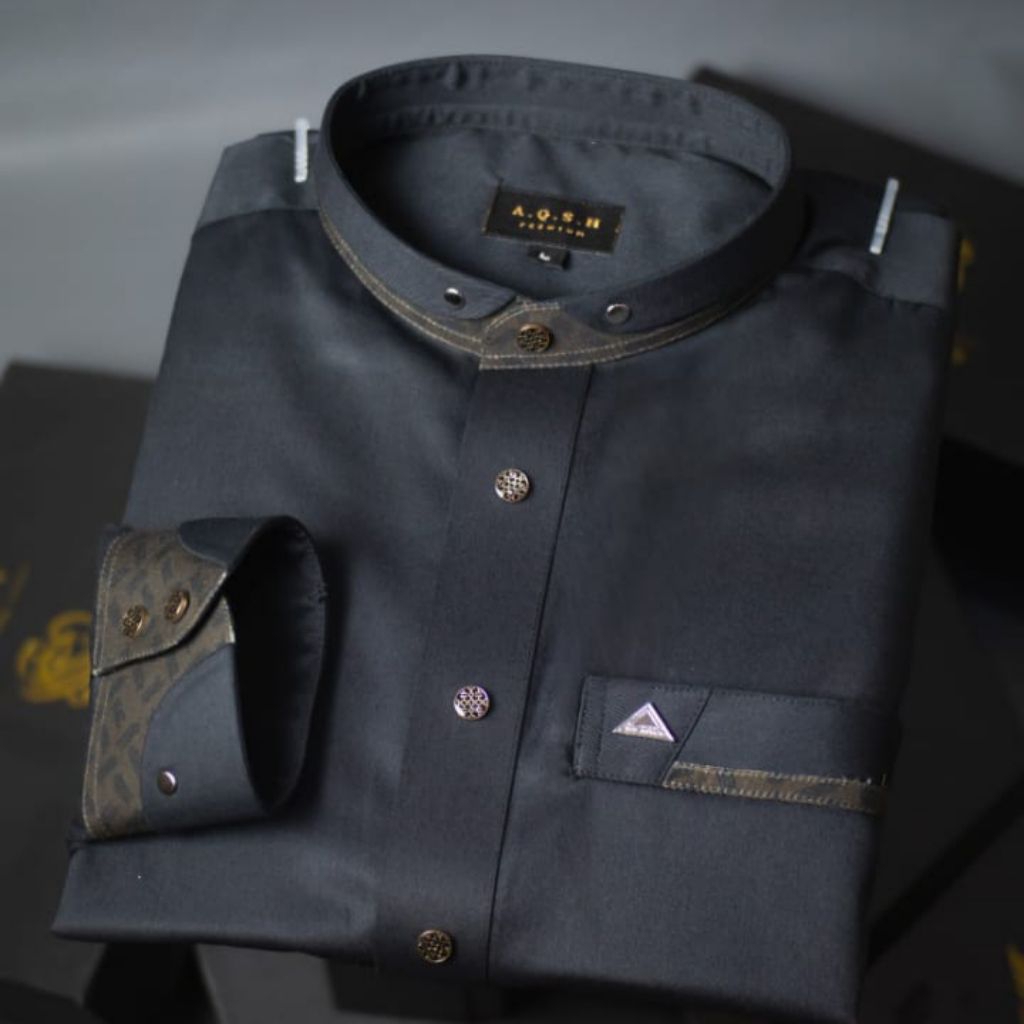 JUBAH/GAMIS PRIA MUSLIM AL AQSO COTTON PREMIUM