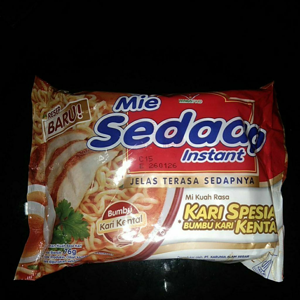 Mie sedap kari spesial