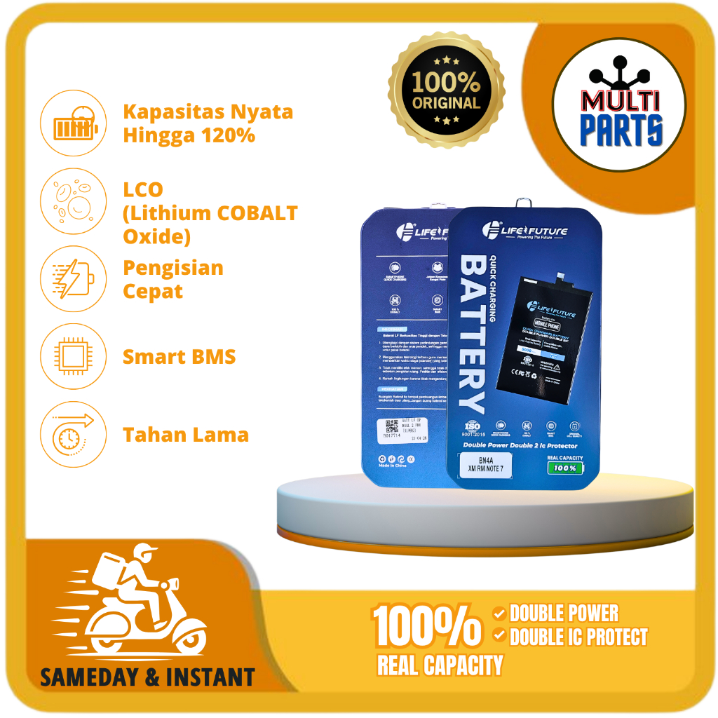 QUICK CHARGING BATTERY / BATERAI LIFE FUTURE - ZENFONE SELFIE/2 LASER 5.5/ZE550KL/C11P1501