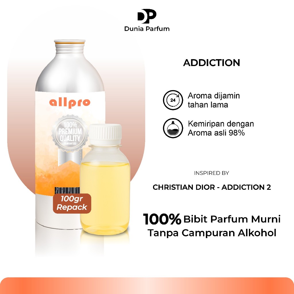 BIBIT PARFUM ALLPRO ADDICTION INSPIRED BY DIYOR - ADDICTION 2
