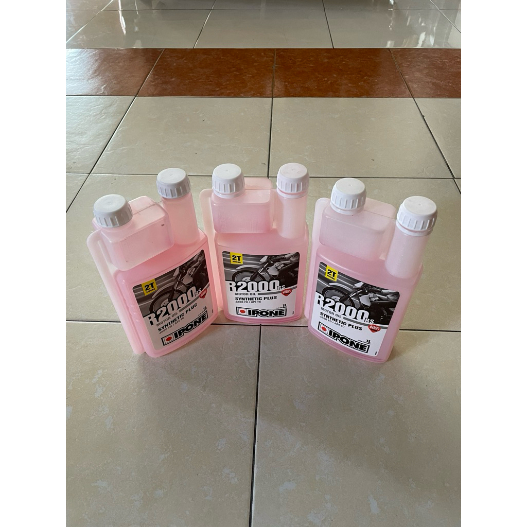 Botol Oli Samping Ipone - Botol Kosong Oli Samping - Botol Takar Oli  Samping Vespa