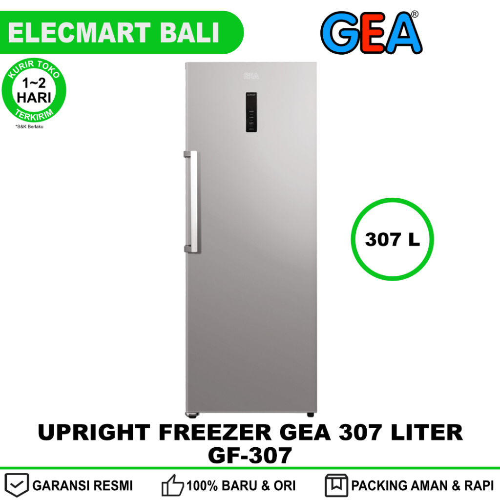 Upright Freezer Gea 307 Liter No Frost GF-307
