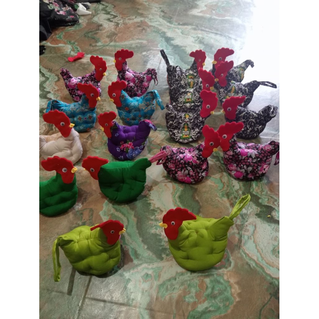 SEPASANG CEMPAL BENTUK AYAM