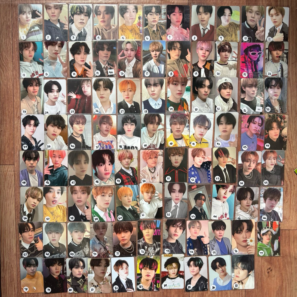 Photocard PC Chenle NCT Dream Official