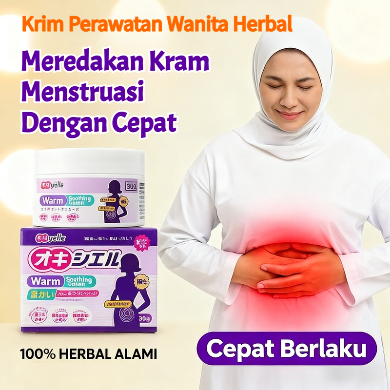 [Ekstrak Nabati 100% Alami] Oxyelle Gel Hangat  | Oxyelle Gel Hangat Perut Membantu Meredakan Ketida