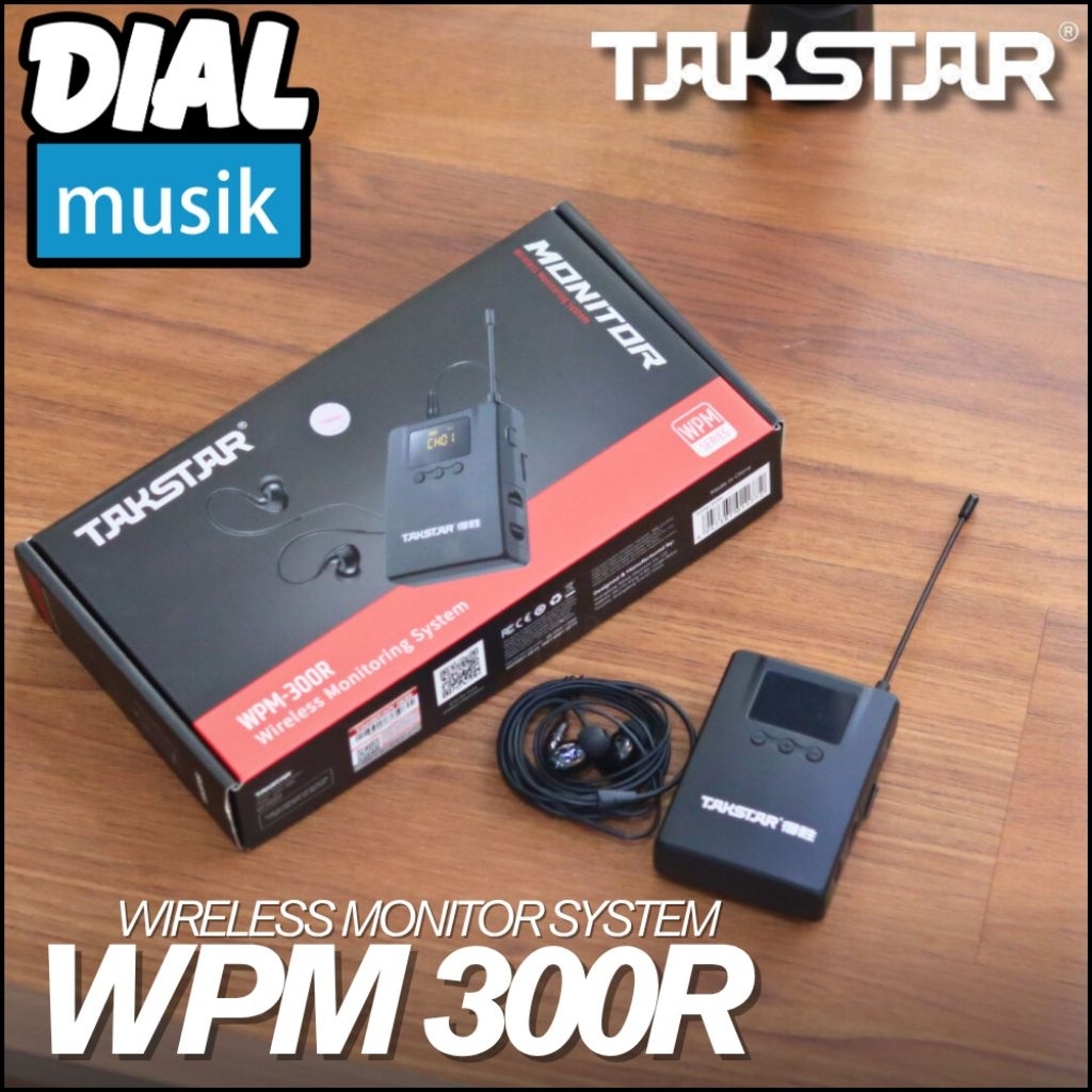 Takstar WPM300R IEM Receiver - Receiver In Ear Monitor Original Takstar