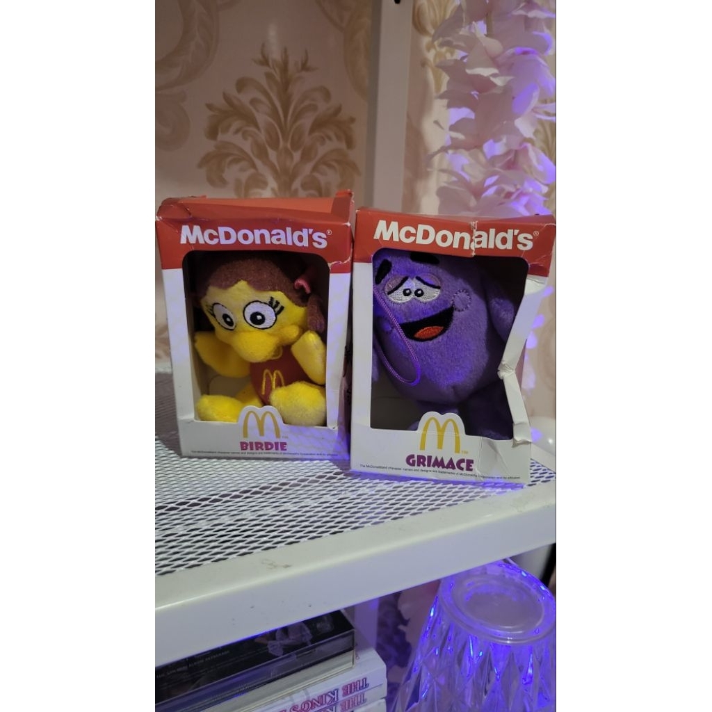 mcdonalds happy meal vintage birdie & grimace 2013