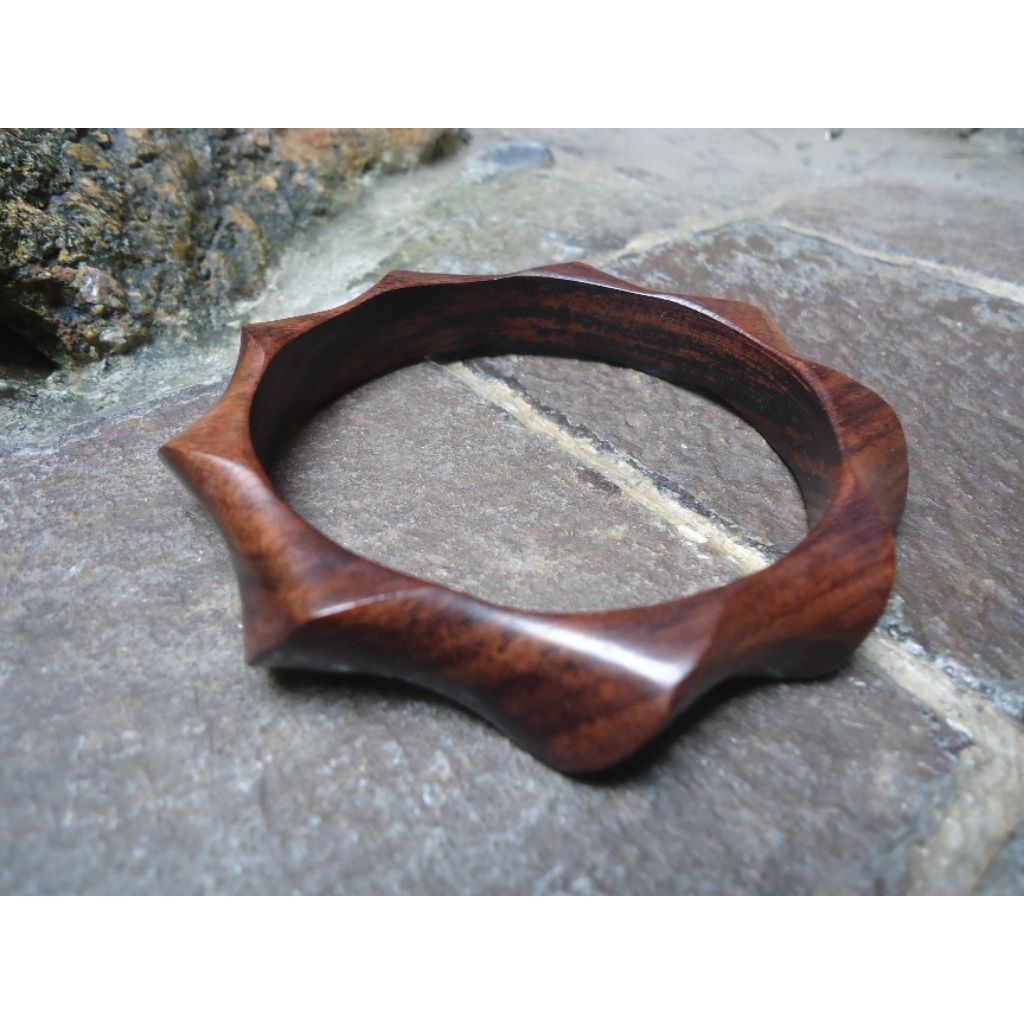 Gelang Kayu Etnik/Gelang Kayu Sono Keling