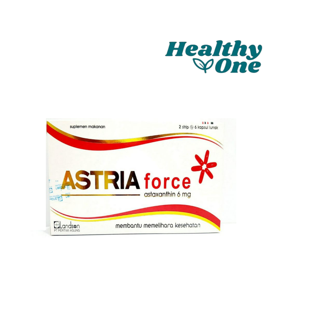 ASTRIA FORCE ASTAXANTHIN 6MG