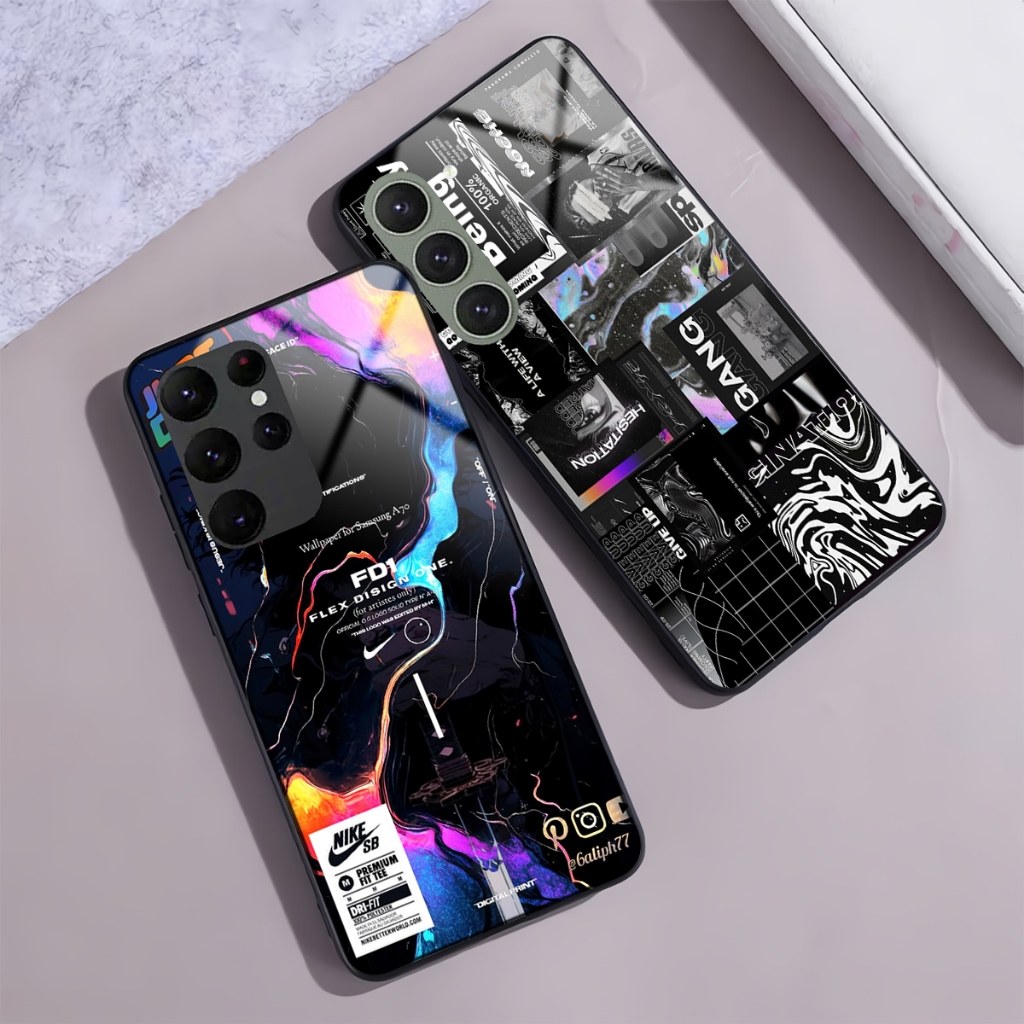 CASING HP SAMSUNG S21 FE / S22 ULTRA / S23 / S23 FE / S23 ULTRA CASING KILAU SAMSUNG - SOFTCASE KACA