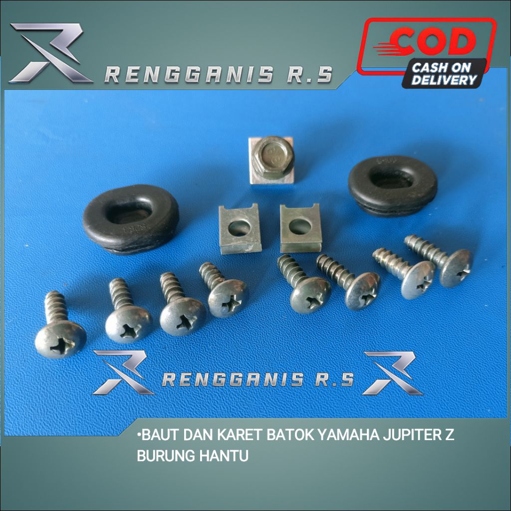 BAUT DAN KARET BATOK KEPALA YAMAHA JUPITER Z BURHAN/BAUT KARET BATOK YAMAHA JUPITER Z BURHAN/BAUT DA