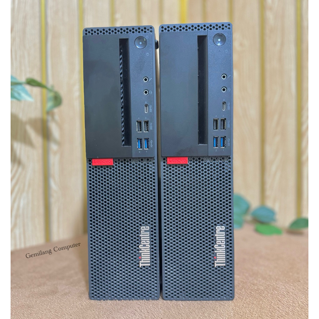 JUAL MURAH CPU ATAU PC LENOVO ThinkCentre M920s SFF CORE i5 GENERASI 8 8500 RAM DDR4 32GB SSD 512GB 