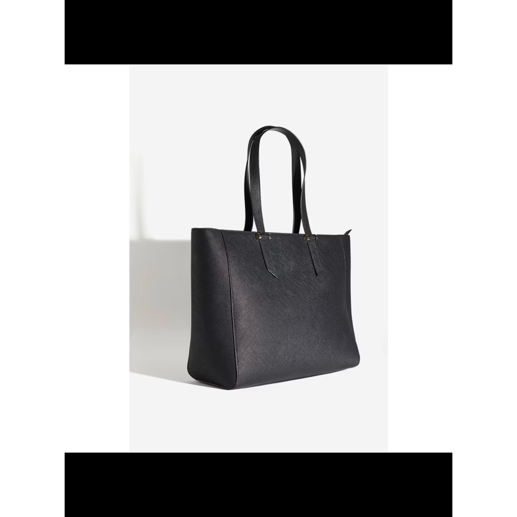 H&M Shopper Tote Bag in Black