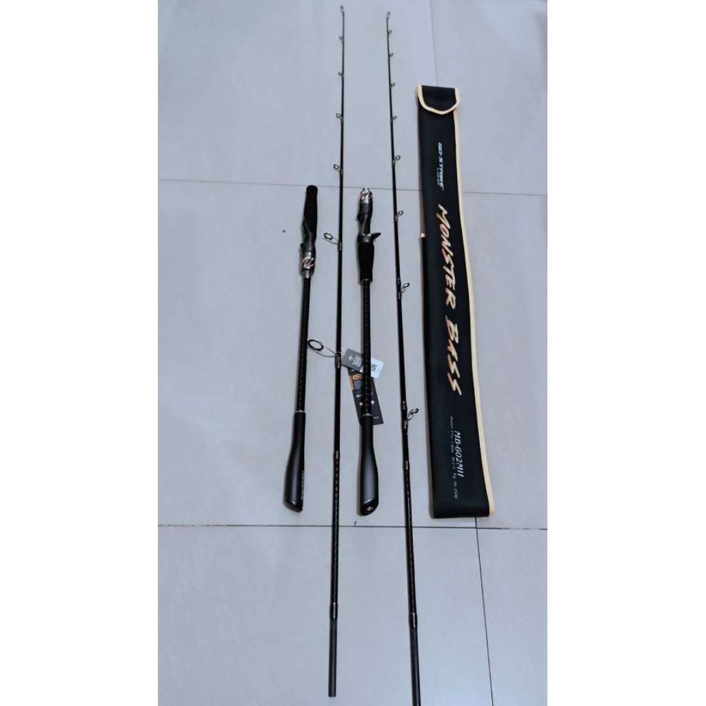 Joran Gostrike Monster Bass Light Jigging 602 SP dan OH