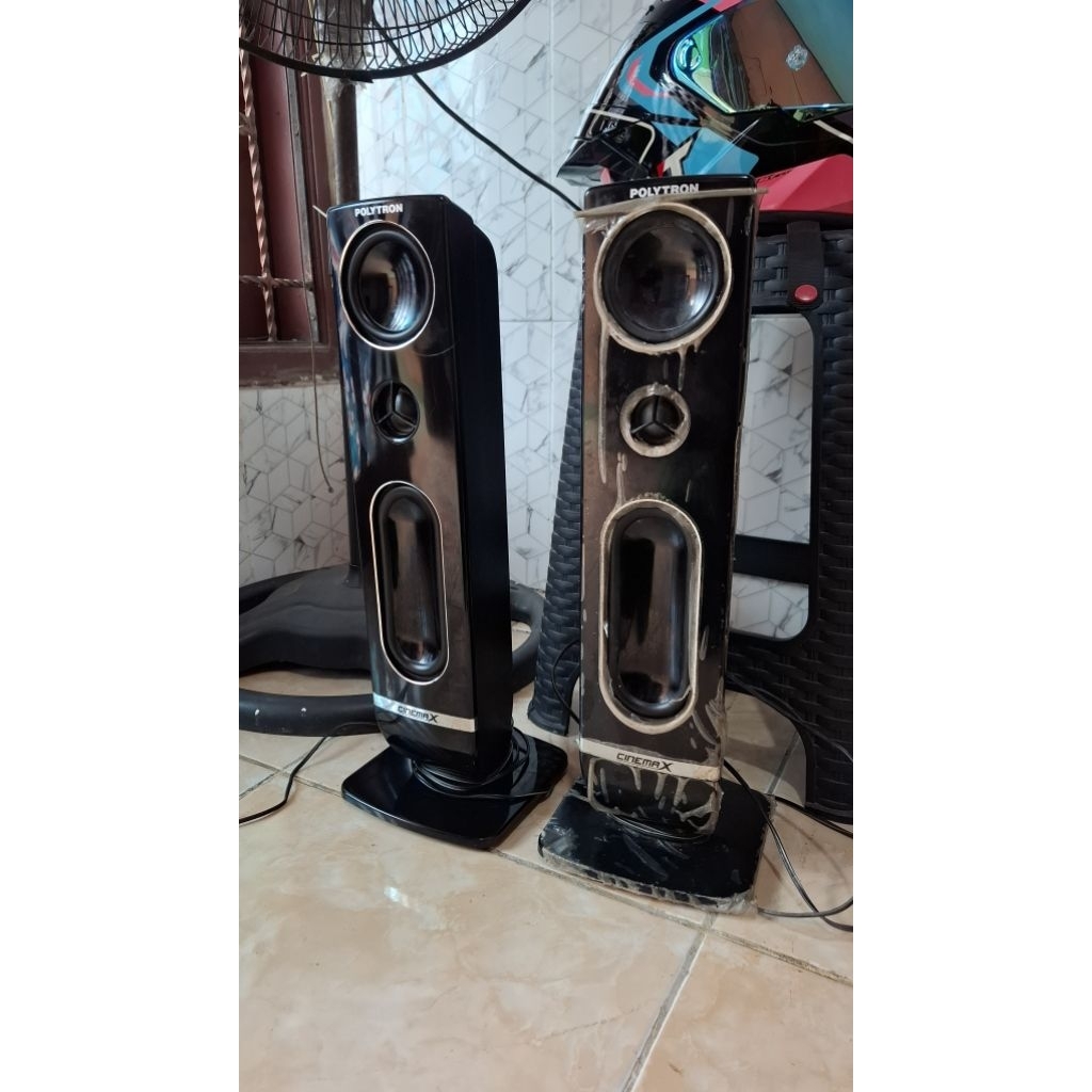 speaker pasif polytron bekas tv led polytron 24 inch sampai 32 inch (BEKAS) original