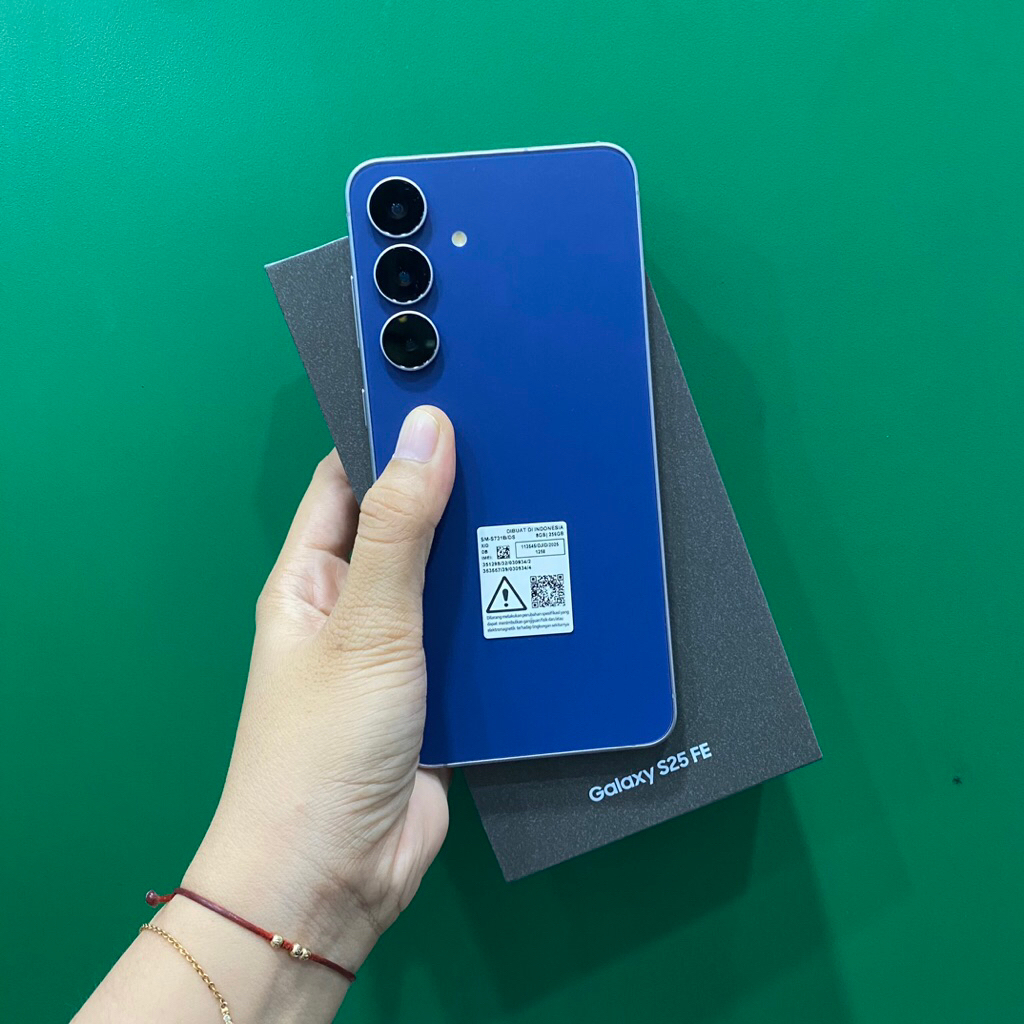 Samsung S25 Fe 5g 8/256gb second bekas pakai normal fullset ori