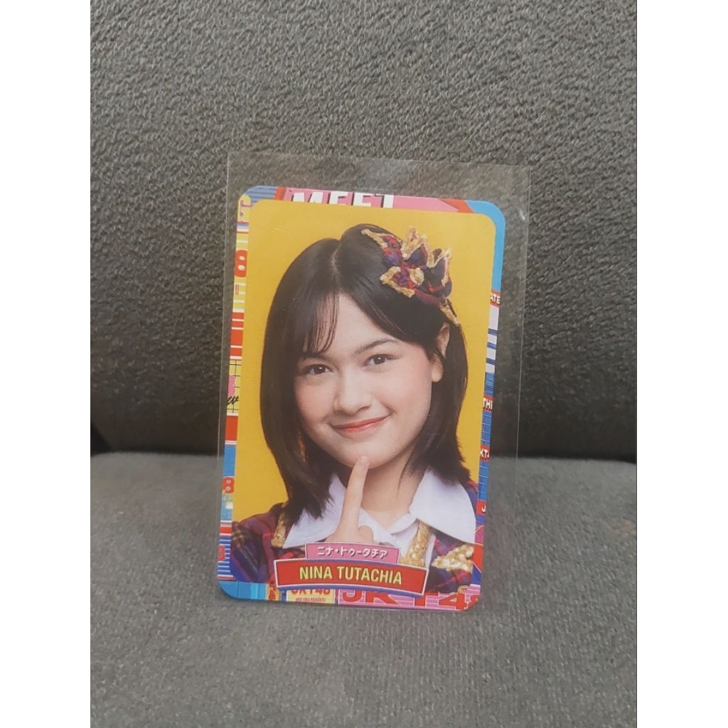 Photocard Nachia JKT48 MnG Sister Reunion