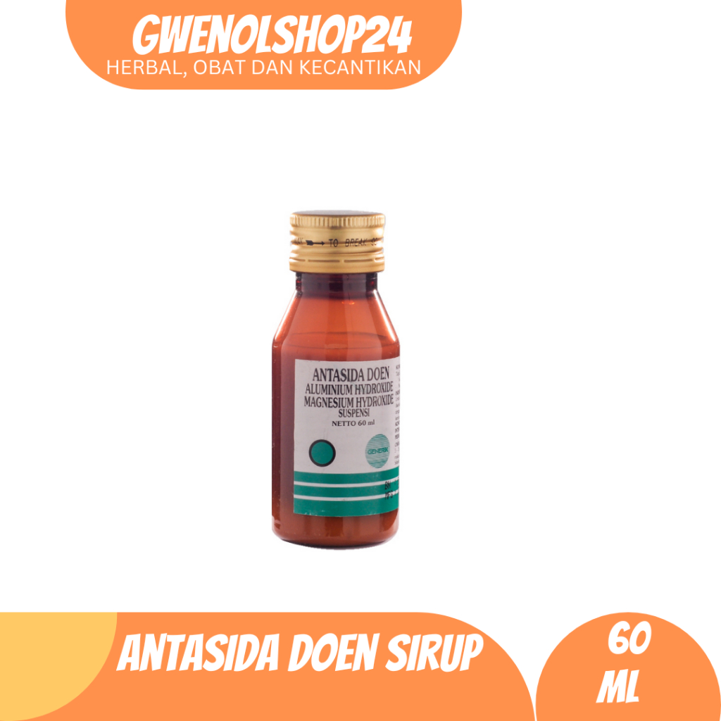 Antasida Doen Sirup 60ml Erela | Obat Maag Lambung