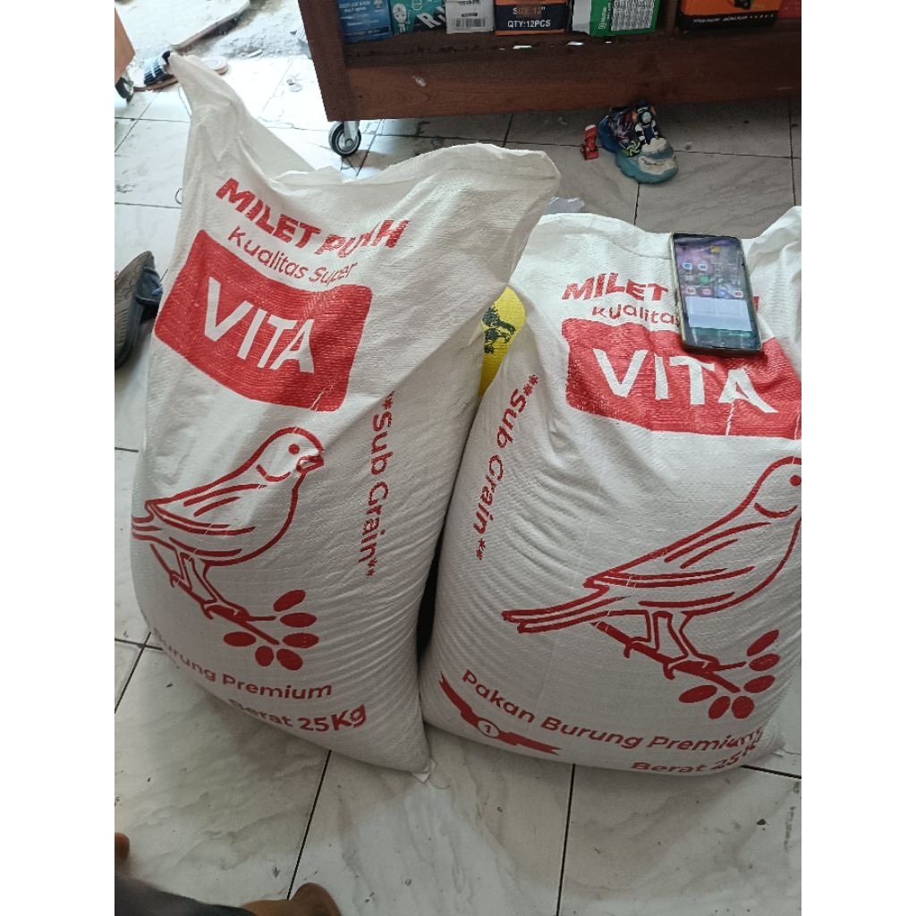 milet putih 25kg