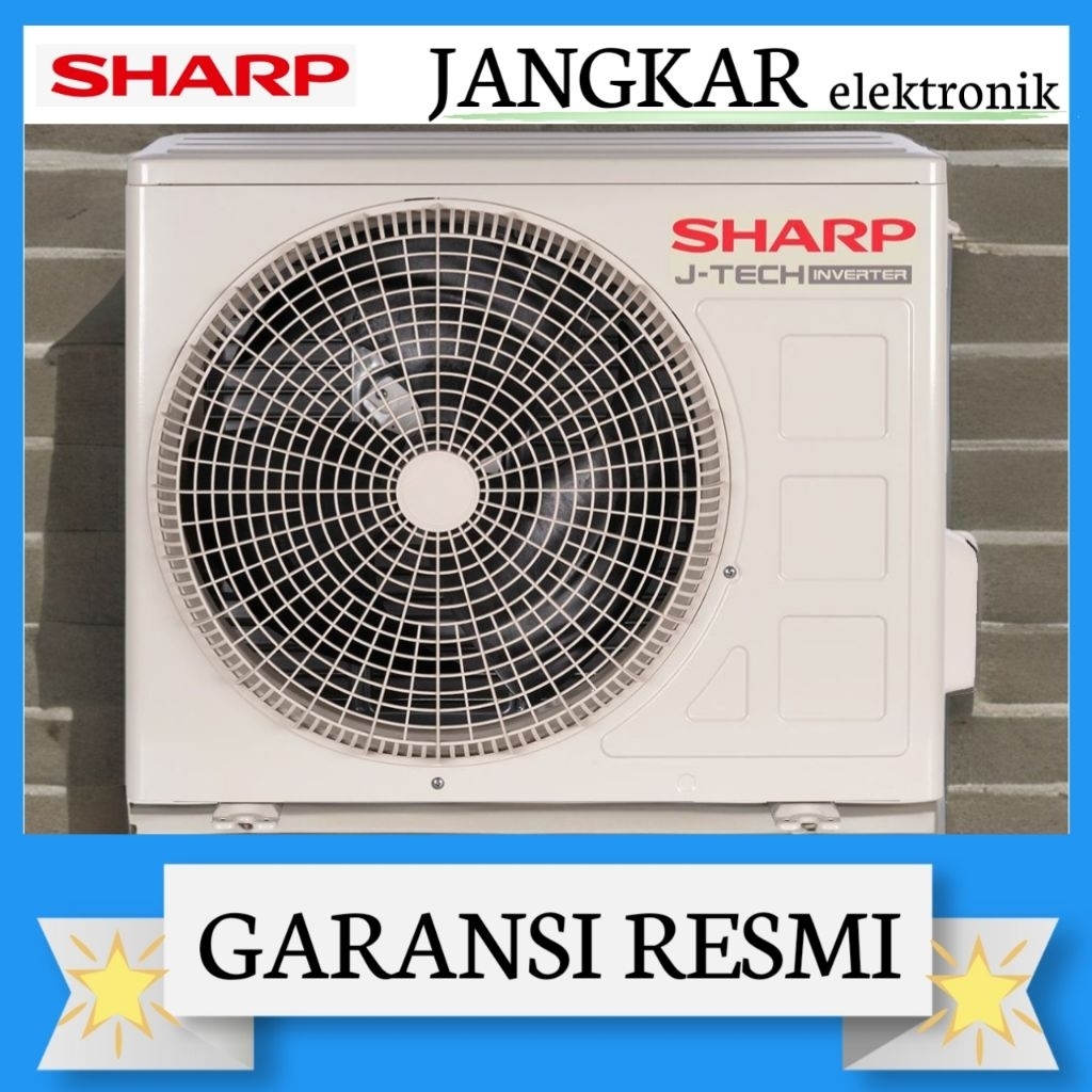 AC SHARP INVERTER 1/2PK AH-X6BEY/SHARP AC INVERTER 1/2PK AH-X6BEY GARANSI RESMI