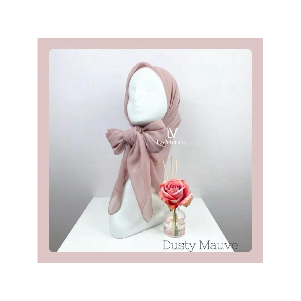 LA VIERRA HIJAB PARIS JEPANG DUSTY MAUVE