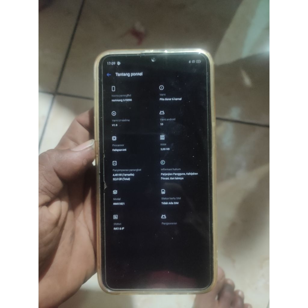 Hp Realme 3 3/32 second (baca deskripsi)
