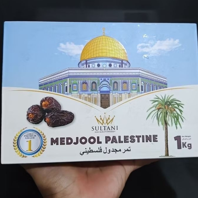Kurma Medjool Palestina Super - Sultani Medjool Palestina Premium 1Kg