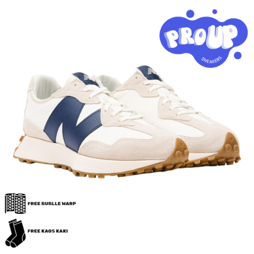 327 'Moonbeam White Beige Navy' MS327KB