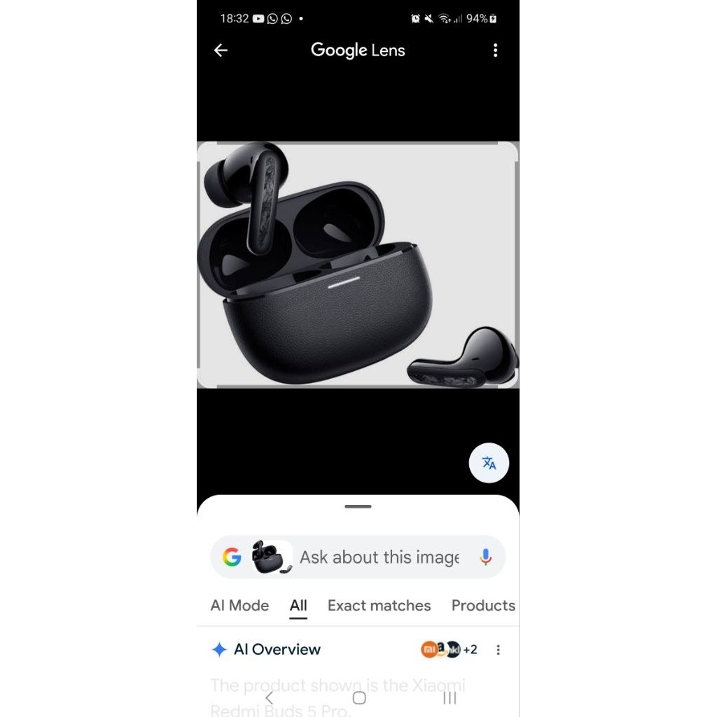 Xiaomi Redmi Buds 5 Pro.