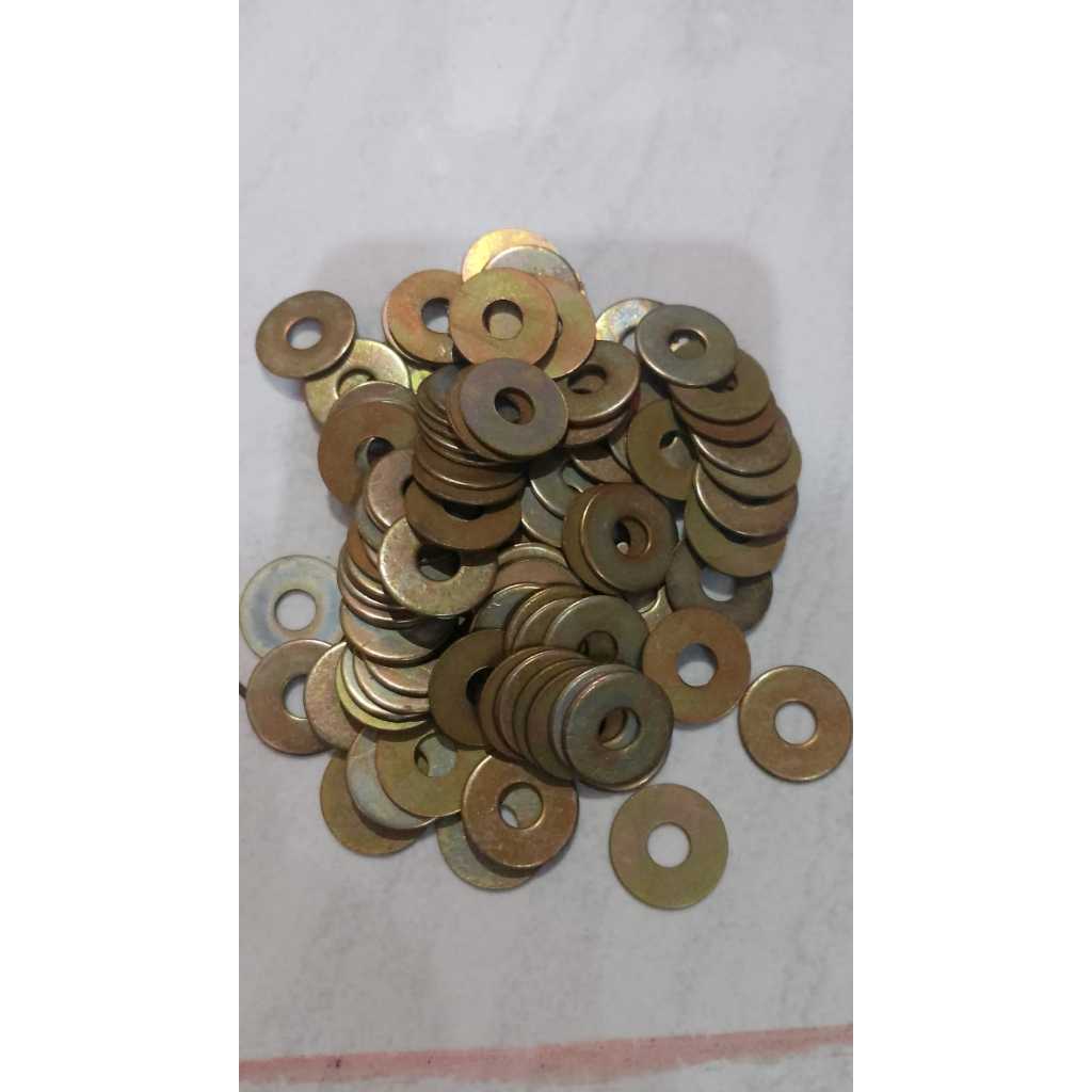 ring M6 lebar/ring 10x16 plat ( paket 50pcs)