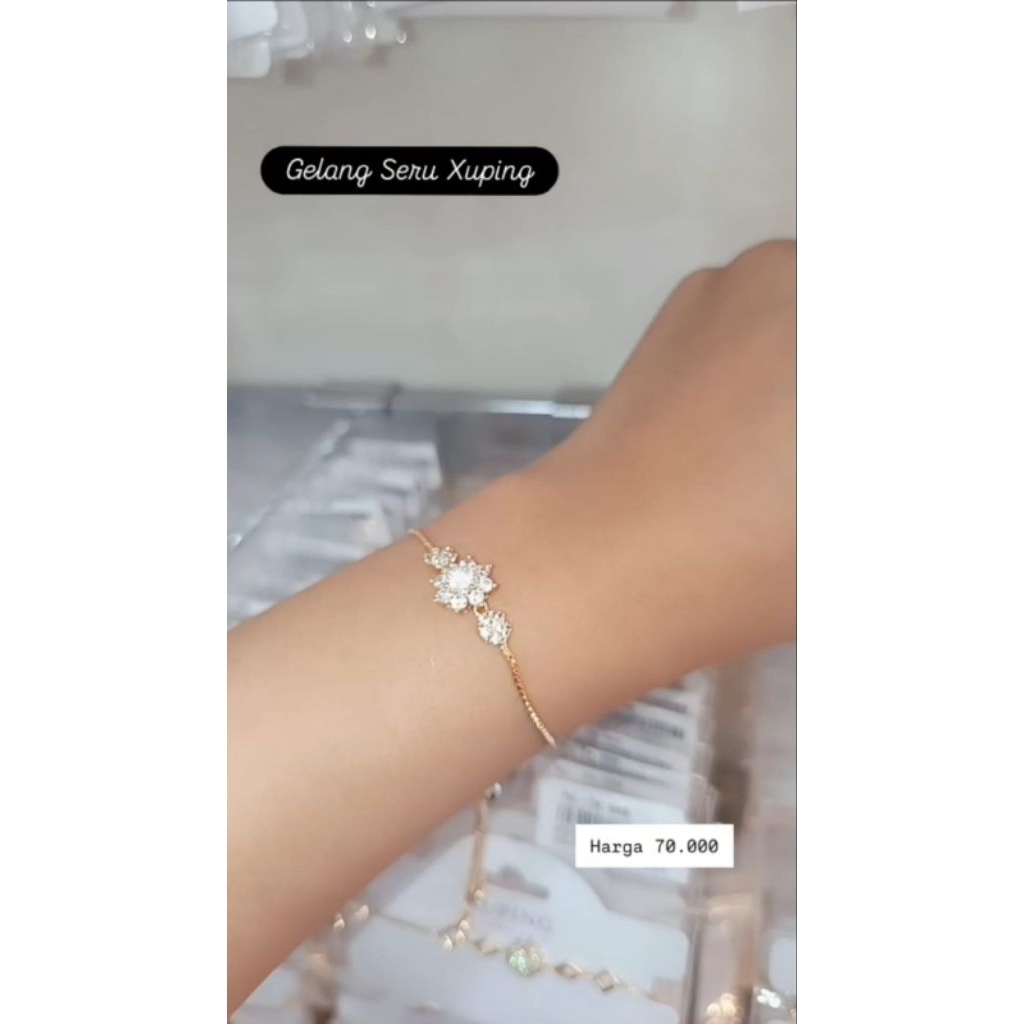Gelang xuping serut