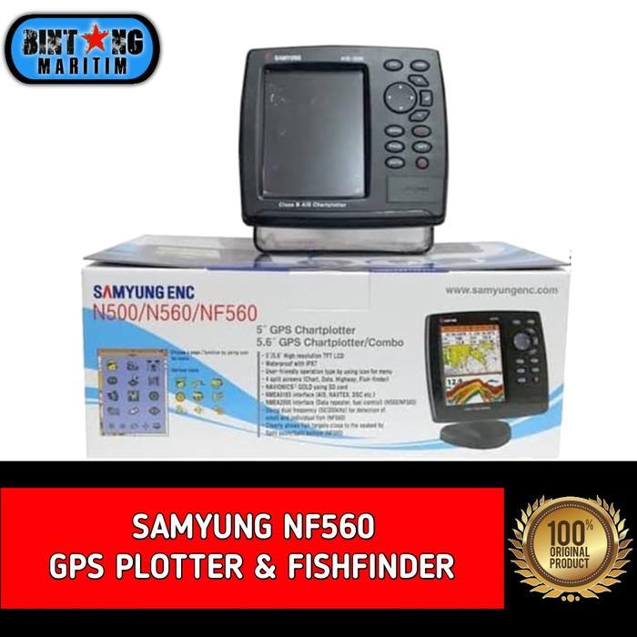 Samyung Nf 560 Nf560 Chartplotter Gps Plotter + Fish Finder