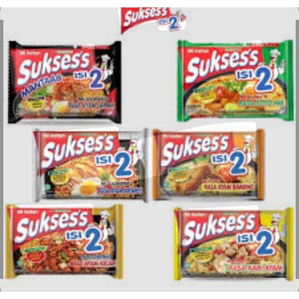 Mie sukses isi 2 goreng || kuah