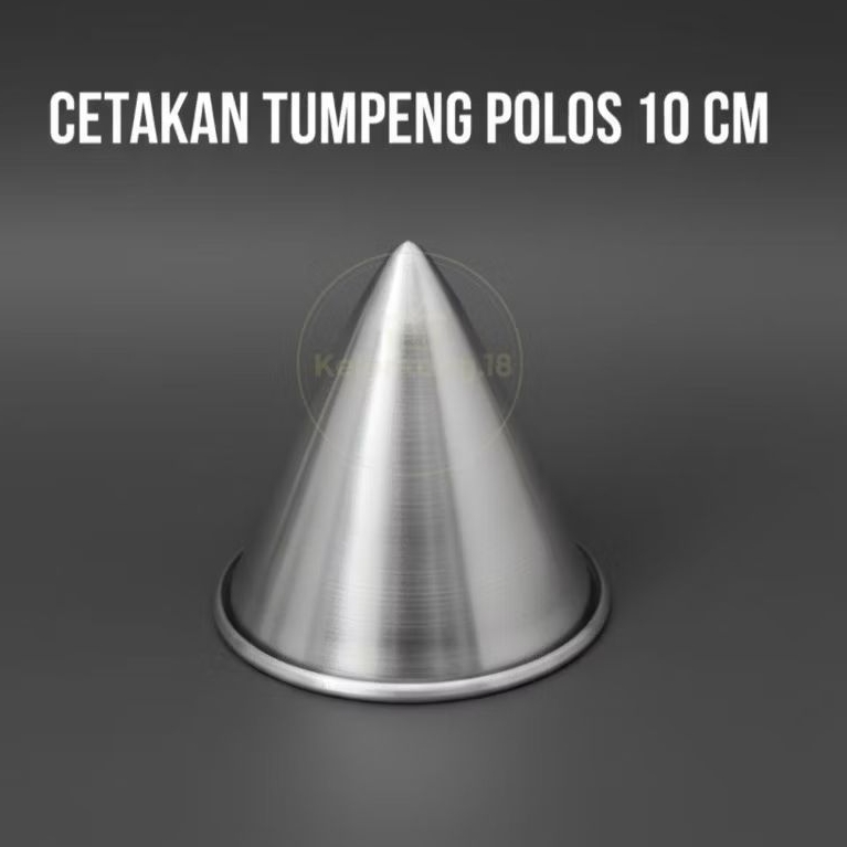 Cetakan tumpeng mini polos 10 cm / Cetakan nasi tumpeng mini / cetakan tumpeng polos