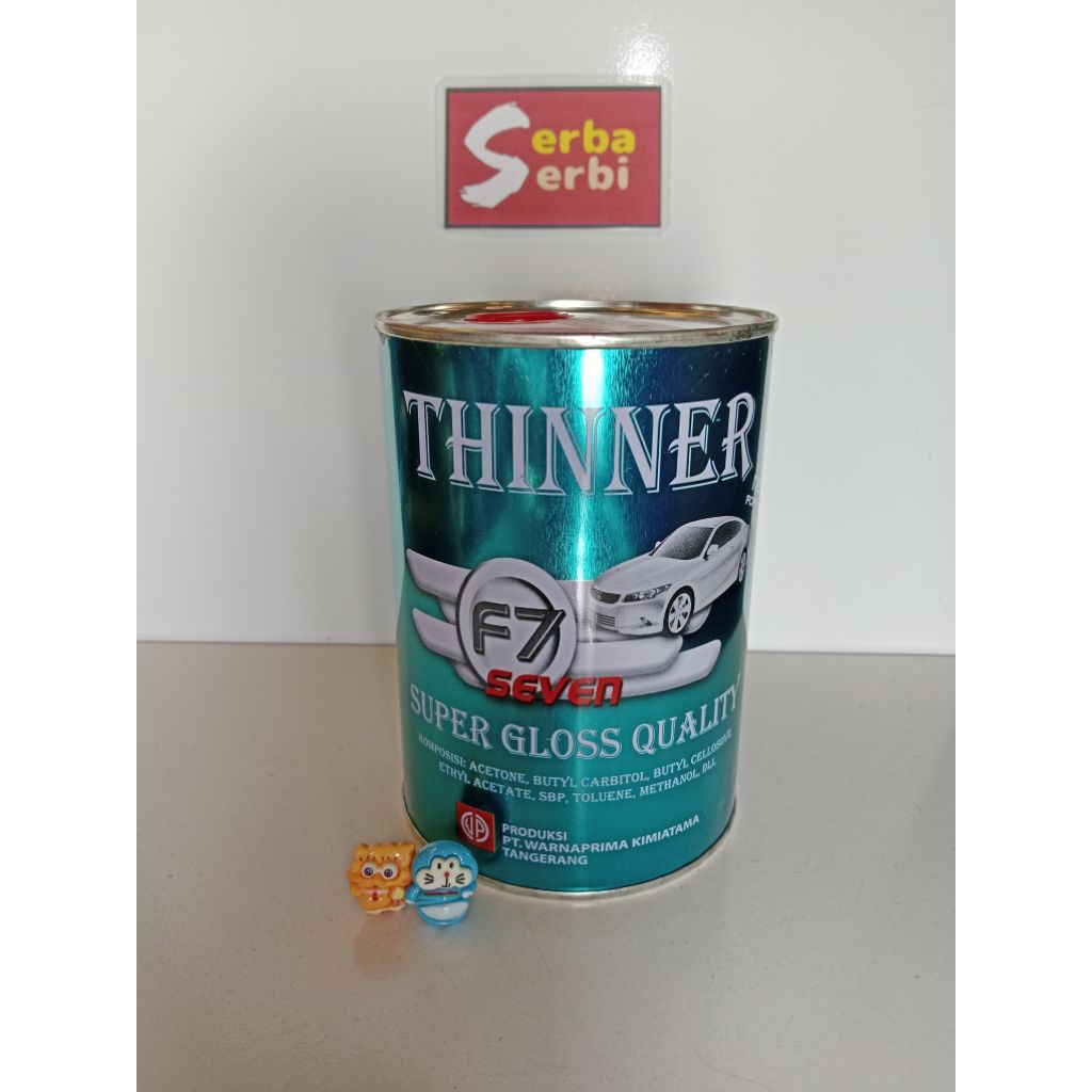 *KALENG F7 BIRU THINNER*Thinner pengencer cat minyak