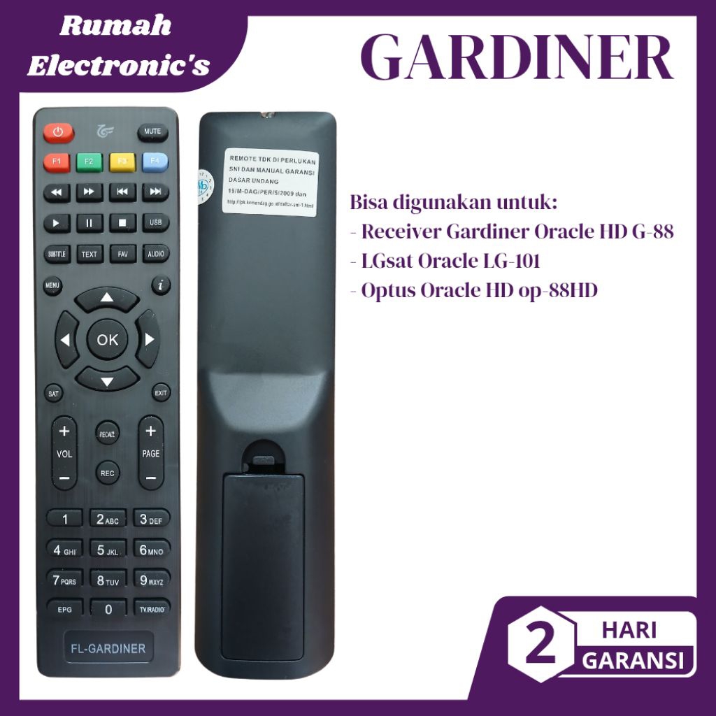 Remot Remote Receiver Gardiner Oracle Visat HD/remote Parabola Gardiner Oracle