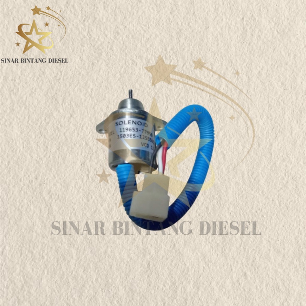 Solenoid Valve 119653-77950 119653-77930 12 volt