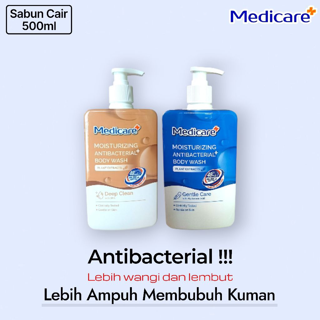 Sabun Cair Medicare 500ml / Body Wash antibacterial