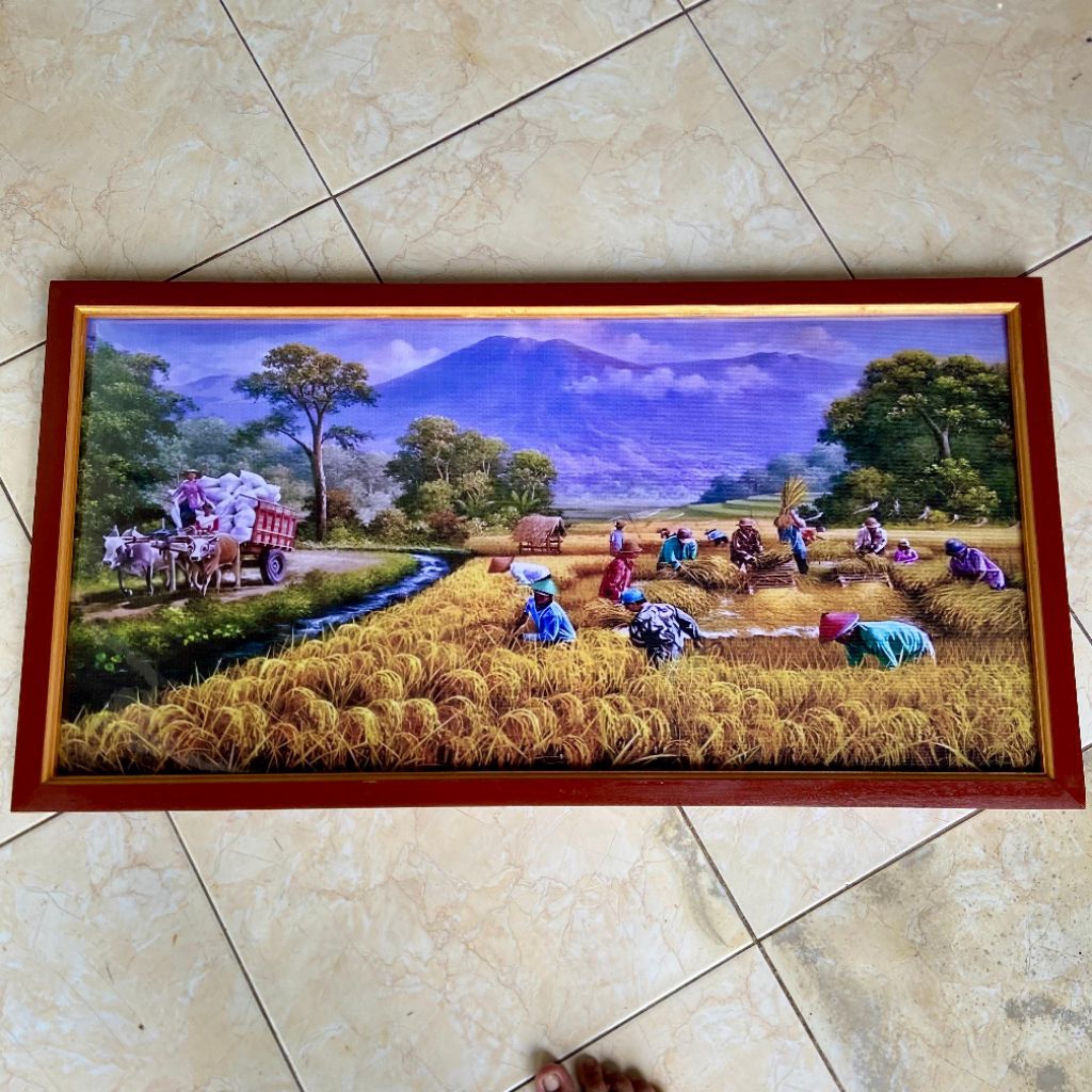 pemandangan perdesaan