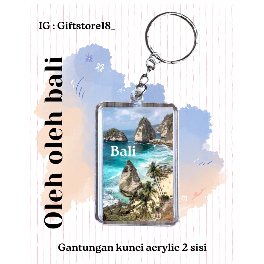 GANTUNGAN KUNCI BALI // OLEH OLEH BALI // SOUVENIRS BALI