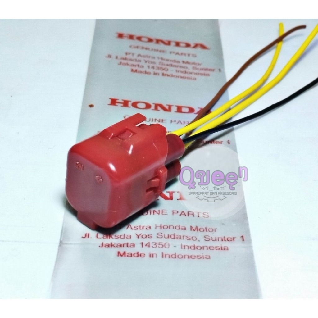 Soket Riset scanner DLC Honda Beat Vario Scoopy Spacy Genio kabel soket dlc scanner riset Vario scoo